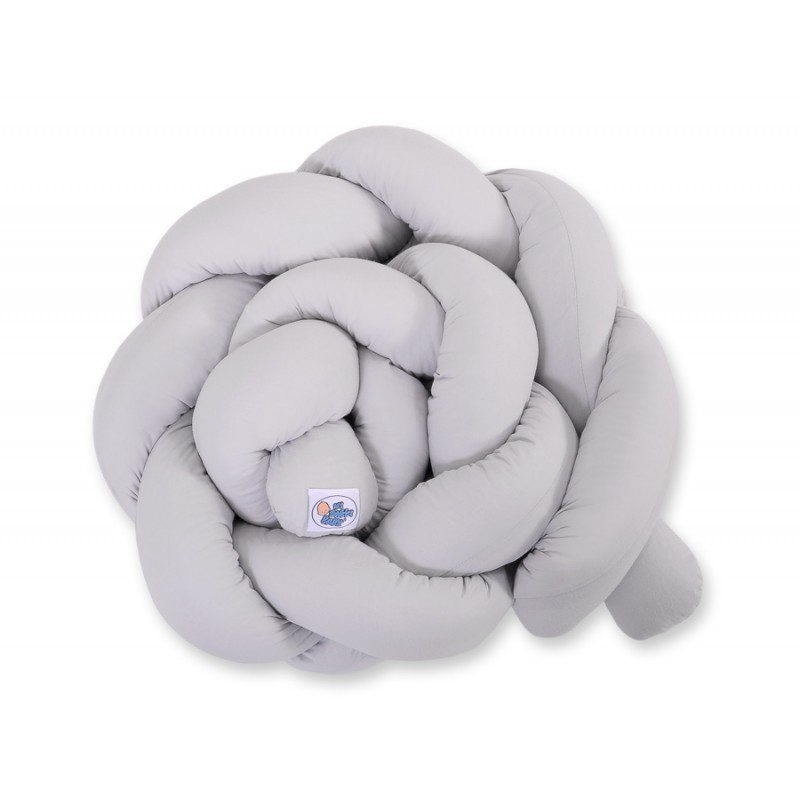 Punutud voodipehmendus 180 cm, hall | FreshDesign.ee