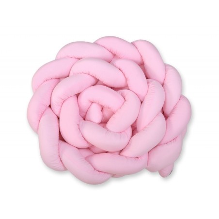 Punutud voodipehmendus XXL 360 cm, roosa | FreshDesign.ee