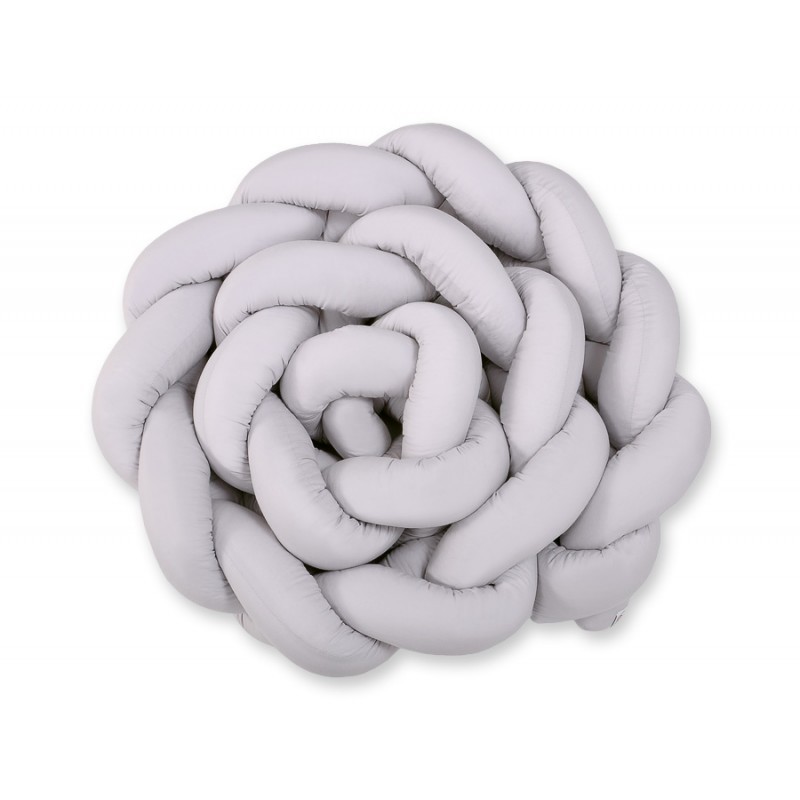 Punutud voodipehmendus XXL 360 cm, hall | FreshDesign.ee