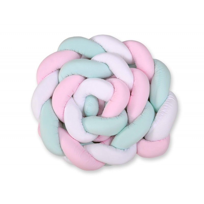 Punutud voodipehmendus XXL 360 cm, valge/m... | FreshDesign.ee