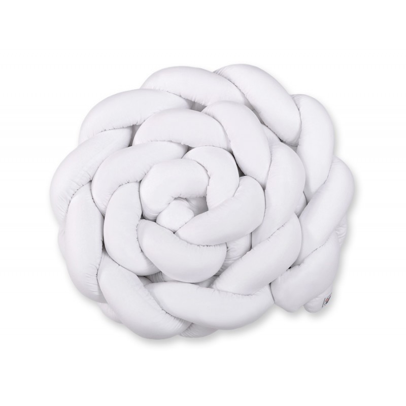 Punutud voodipehmendus XXL 360 cm, valge | FreshDesign.ee