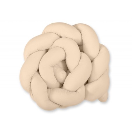 Punutud voodipehmendus 180 cm, beež | FreshDesign.ee