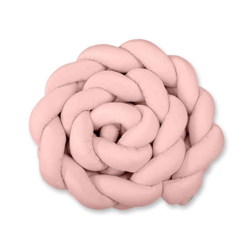 Punutud voodipehmendus XXL 360 cm, pastell roosa | FreshDesign.ee