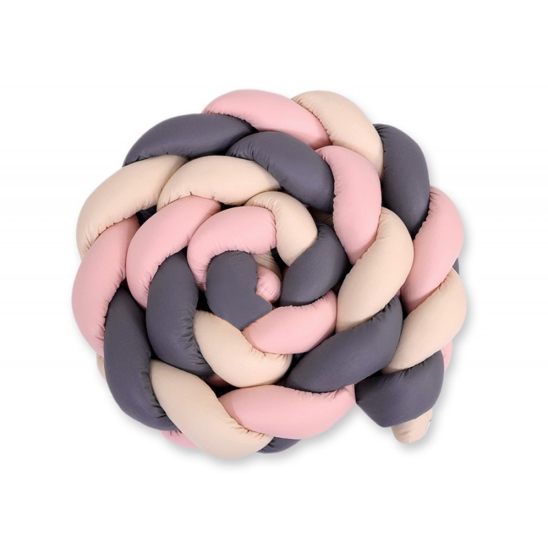 Punutud voodipehmendus XXL 360 cm, pastell... | FreshDesign.ee