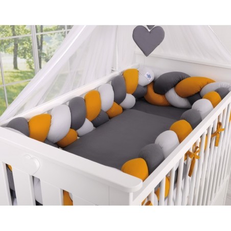 punutud voodipehmendus XXL 360 cm, sinepik... | FreshDesign.ee