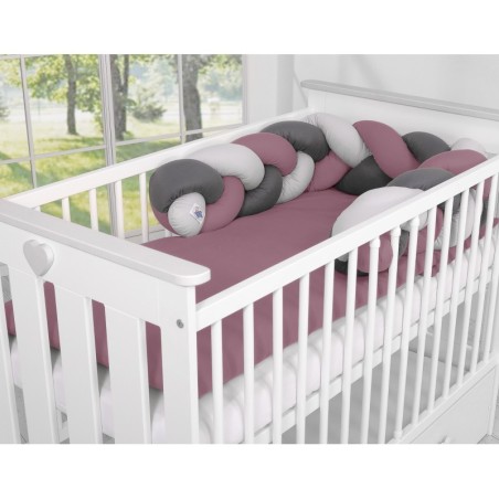 Punutud voodipehmendus 180 cm, pastell vio... | FreshDesign.ee