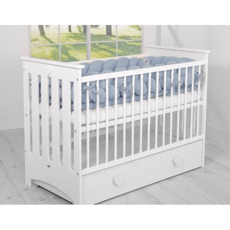 Punutud voodipehmendus XXL 360 cm, pastell... | FreshDesign.ee