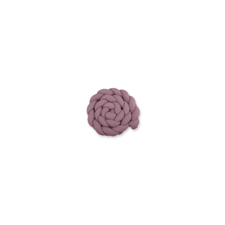 Punutud voodipehmendus XXL 360 cm, pastell violett