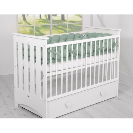 Punutud voodipehmendus XXL 360 cm, pastell... | FreshDesign.ee