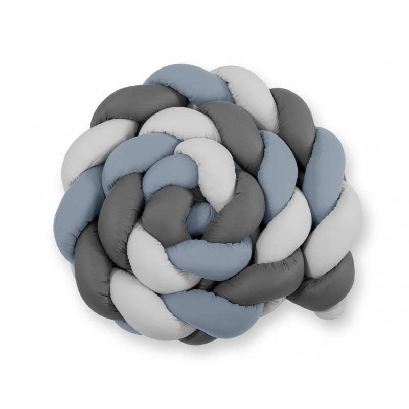 Punutud voodipehmendus XXL 360 cm, pastell... | FreshDesign.ee