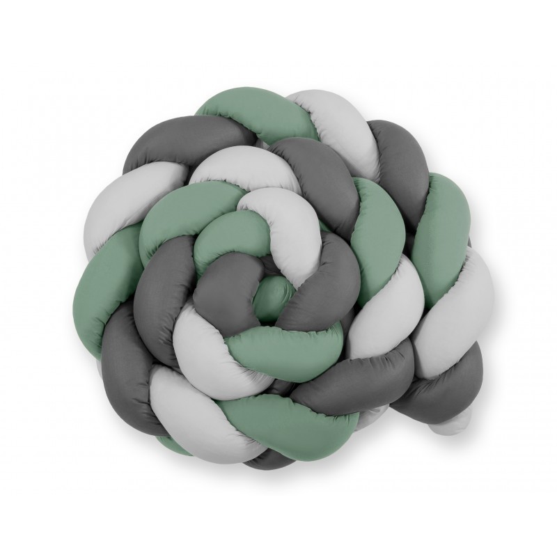 Punutud voodipehmendus XXL 360 cm, pastell... | FreshDesign.ee