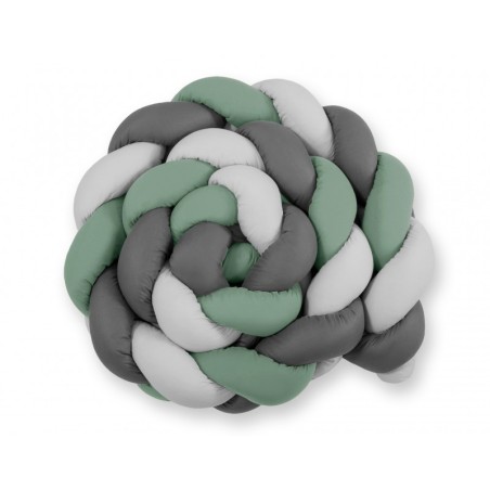 Punutud voodipehmendus XXL 360 cm, pastell... | FreshDesign.ee