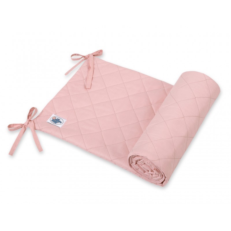 Tepitud voodipehmendus, pastell roosa | FreshDesign.ee