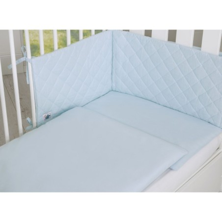 Tepitud voodipehmendus, helesinine | FreshDesign.ee