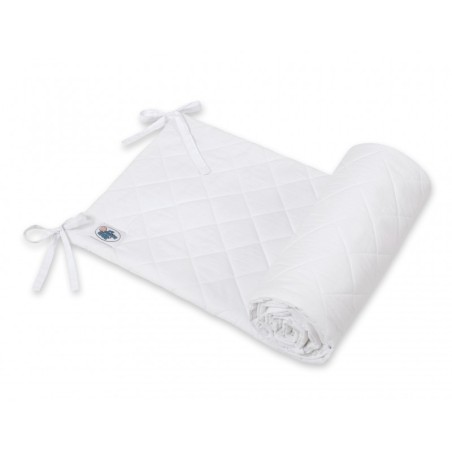 Tepitud voodipehmendus, valge | FreshDesign.ee