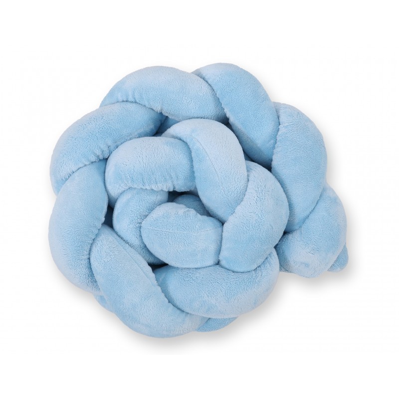 Punutud voodipehmendus Minky 180 cm, sinine | FreshDesign.ee