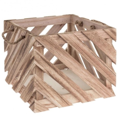 Puidust hoiukarp 37x37x25,5 cm | FreshDesign.ee