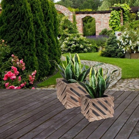 Puidust hoiukarp 37x37x25,5 cm | FreshDesign.ee