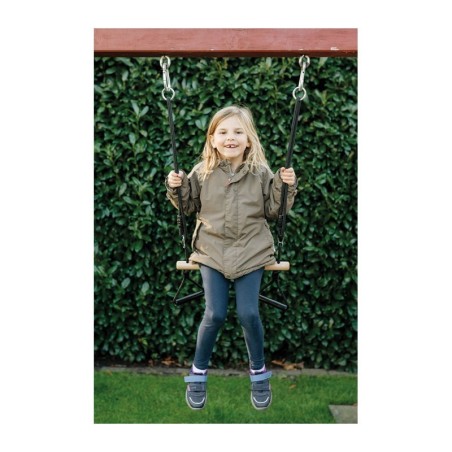 Trapets kiik - võimlemisrõngad "Black Line" | FreshDesign.ee