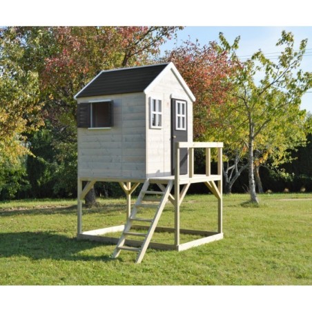 Mängumaja M21G hall (moodul mängumaja+platvorm) | FreshDesign.ee