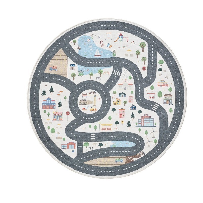 Lastetoa vaip Ø 120CM Linus Cream | FreshDesign.ee