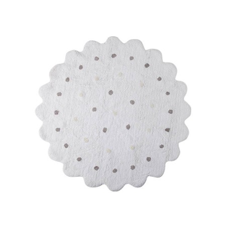 Pestav vaip Galletita Blanco/White Ø140 | FreshDesign.ee