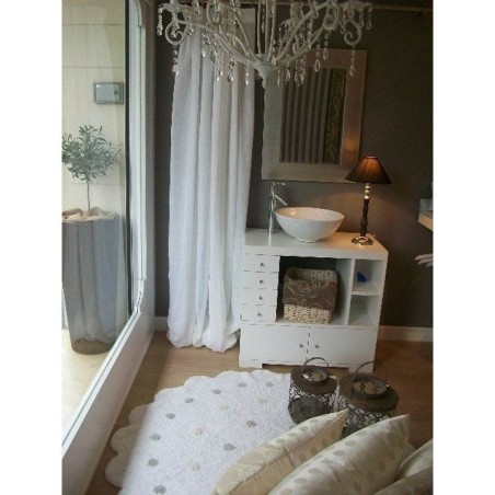 Pestav vaip Galletita Blanco/White Ø140 | FreshDesign.ee