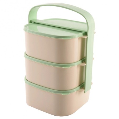 Plastikust lõunasöökla, 3-korruseline, 3x1... | FreshDesign.ee