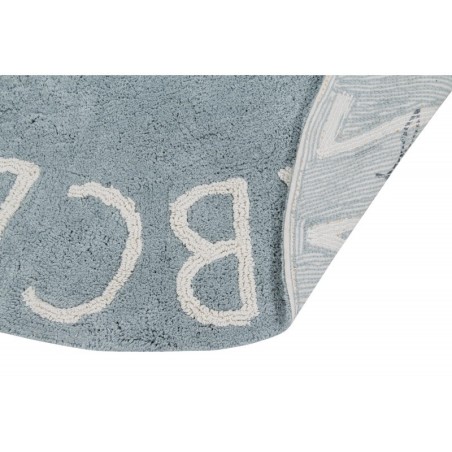 Pestav vaip Round ABC Vintage Azul Natural | FreshDesign.ee