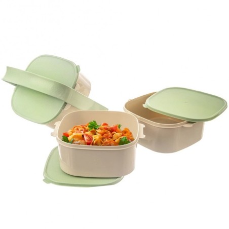 Plastikust lõunasöökla, 3-korruseline, 3x1... | FreshDesign.ee