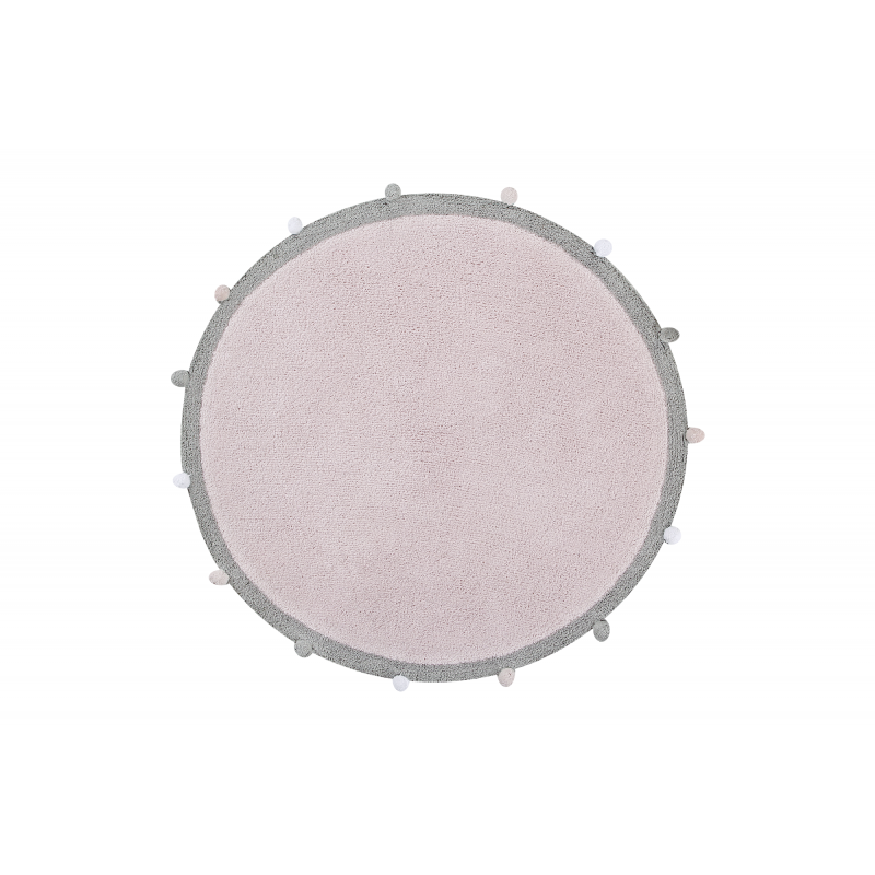 Pestav vaip Bubbly Soft Pink Ø120 cm | FreshDesign.ee