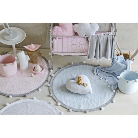 Pestav vaip Bubbly Soft Pink Ø120 cm | FreshDesign.ee