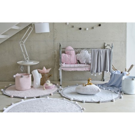 Pestav vaip Bubbly Soft Pink Ø120 cm | FreshDesign.ee