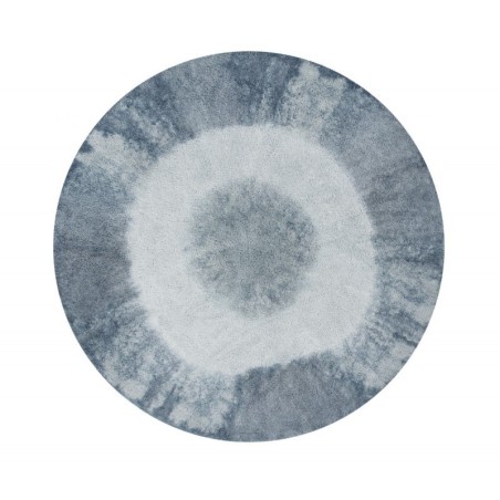 Pestav vaip Tie-Dye Vintage Blue Ø150 | FreshDesign.ee