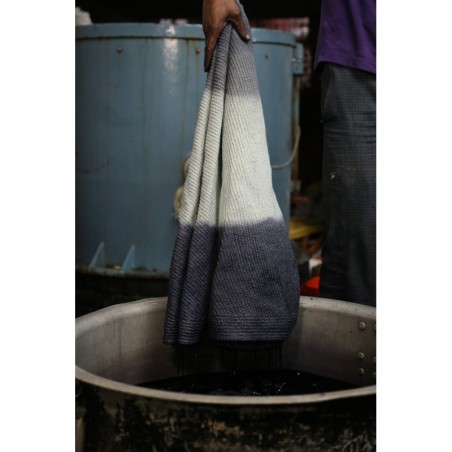 Pestav vaip Tie-Dye Vintage Blue Ø150