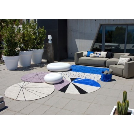 Pestav vaip Trace Beige Ø160 cm | FreshDesign.ee