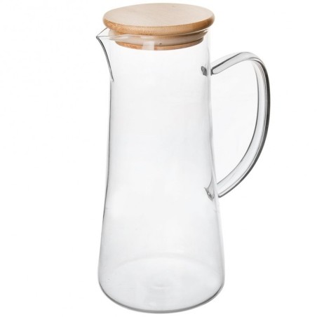 Kann klaas, bambusest kaanega 1.35 l | FreshDesign.ee