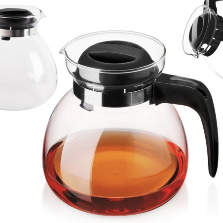 Teekann, klaas, 2,3 l