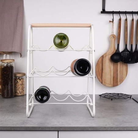 Veiniriiul 9 pudelile, 33x29x46 cm | FreshDesign.ee