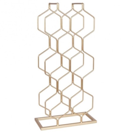 Veiniriiul kuldne metall 8 pudelile 23x48 cm | FreshDesign.ee