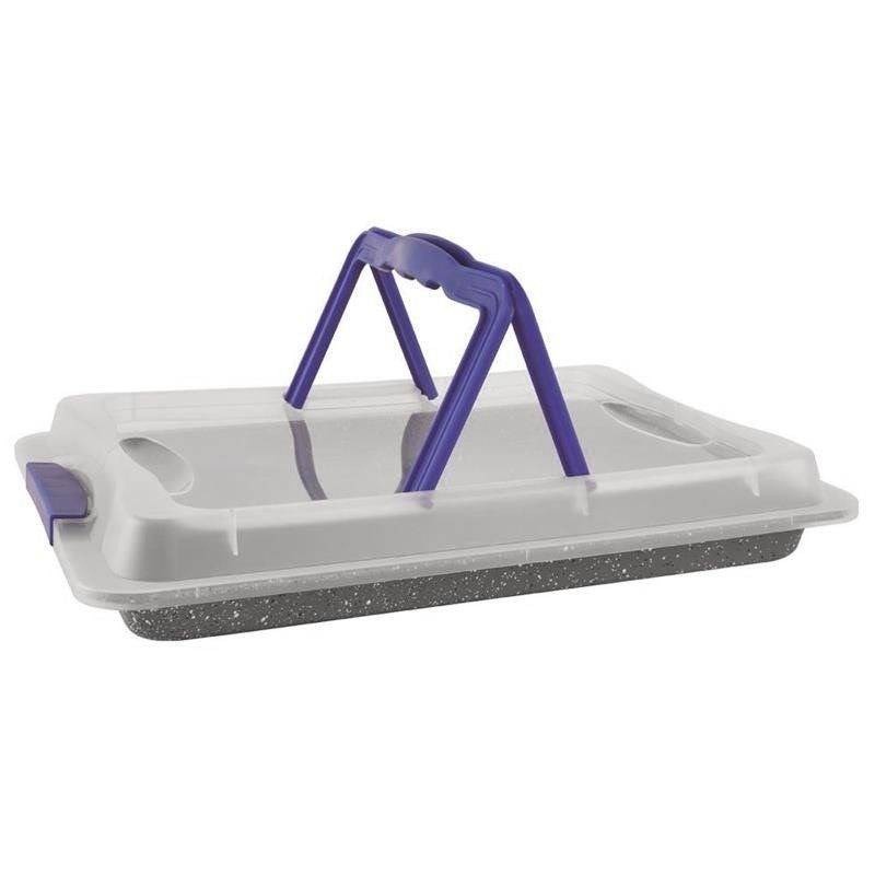 Ahjuplaat Graniit kaanega GRANDE 43x29x7 cm | FreshDesign.ee