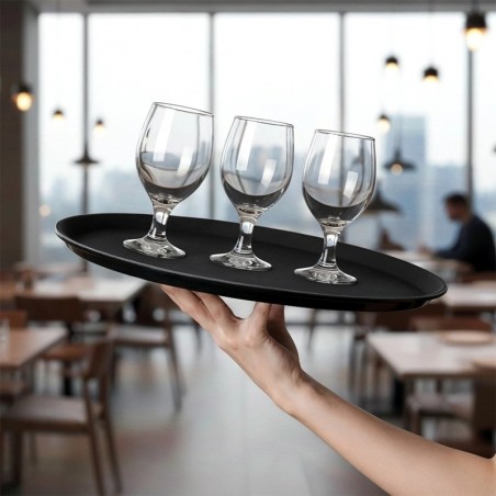 Libisemisvastane kelnerialus, must, 40 cm