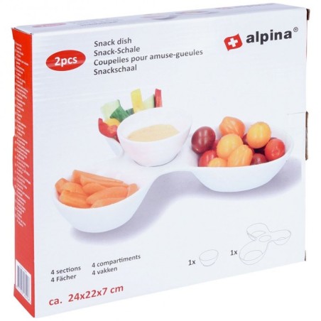 Snäkivaagen, keraamiline, valge, 26x22x6.5 cm | FreshDesign.ee