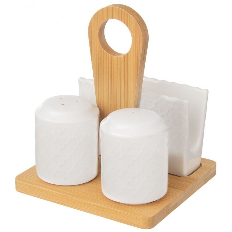 Sool- ja pipratops alusega ,portselan | FreshDesign.ee