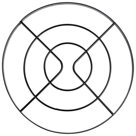 Metall must kuumaalus 23 cm | FreshDesign.ee