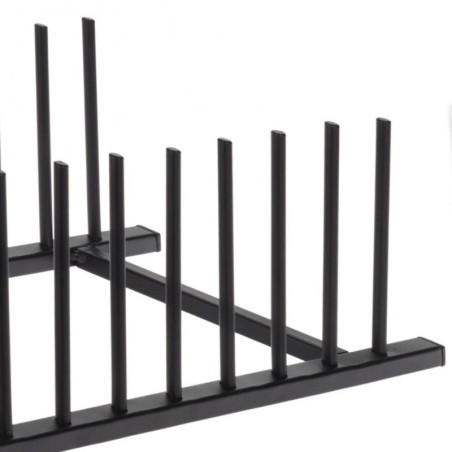 Must metallist nõuderest 34.5x12.5x12 cm | FreshDesign.ee