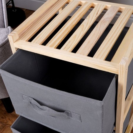 Puidust riiul kahe hall korviga | FreshDesign.ee