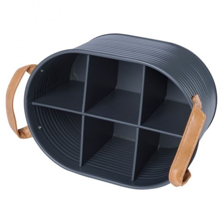 Pudelikorv, metall, hall | FreshDesign.ee