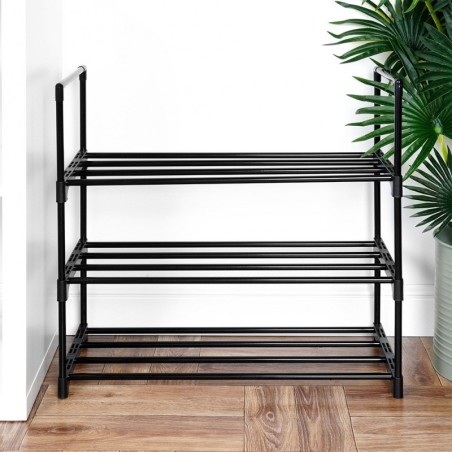 Jalatsiriiul must 57x28x55 cm | FreshDesign.ee