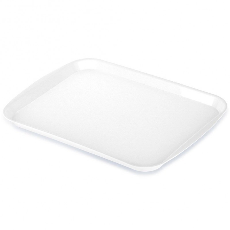 Valge plastikust serveerimisalus 35,5x27 cm | FreshDesign.ee